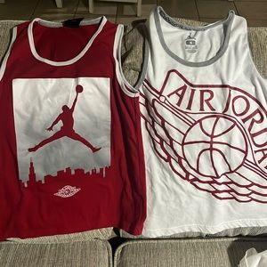 Small muscle shirts Jordan